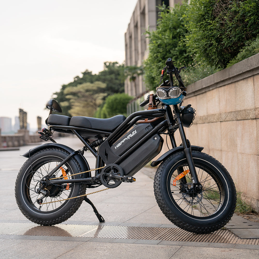 HappyRun | G70 Electric Cargo Bike 2000W Dual Battery, Long Range