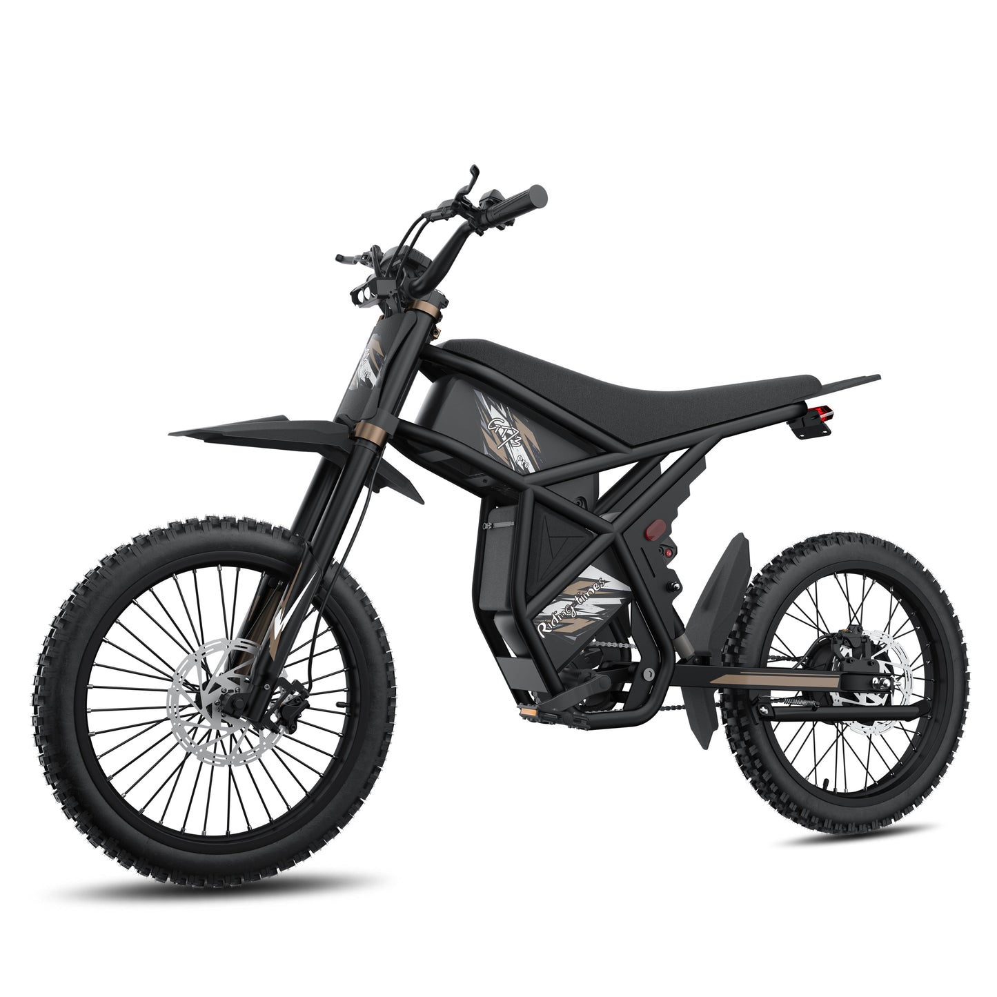 RIDING TIMES GT73 Pro Electric Dirt Bike - Dual 60V 18Ah Battery, 3000W Peak - 100% Financing Available!