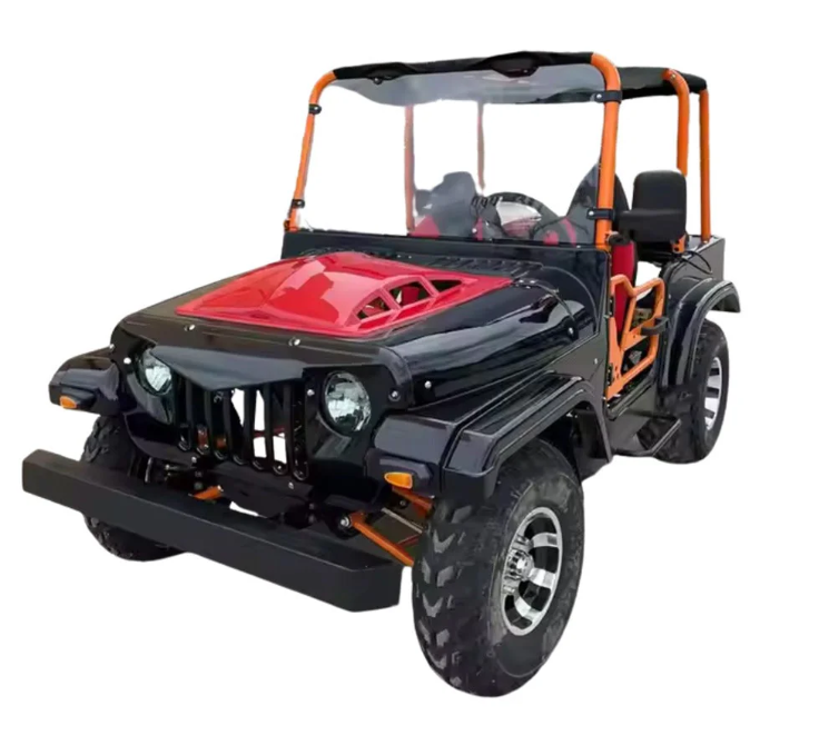 Super Monster Jeep 300 CC Monster Dune Off Road Buggy UTV 4 Seater Fully Automatic 4WD- Age 10+