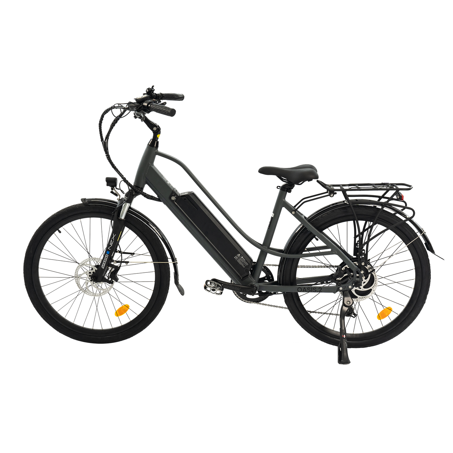 Revi Bikes Oasis.2 Step-Over or Step-Through Electric Commuter Bike - 48V 14Ah 350W 20 MPH - 100% Financing Available!