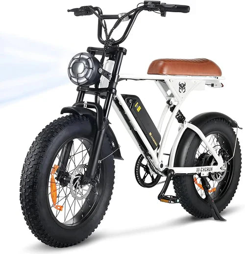 Cycrown CycRun Vintage Design Electric Bike - 36V 500W (1000W Peak), full suspension, max load 330 lbs - 100% Financing Available!
