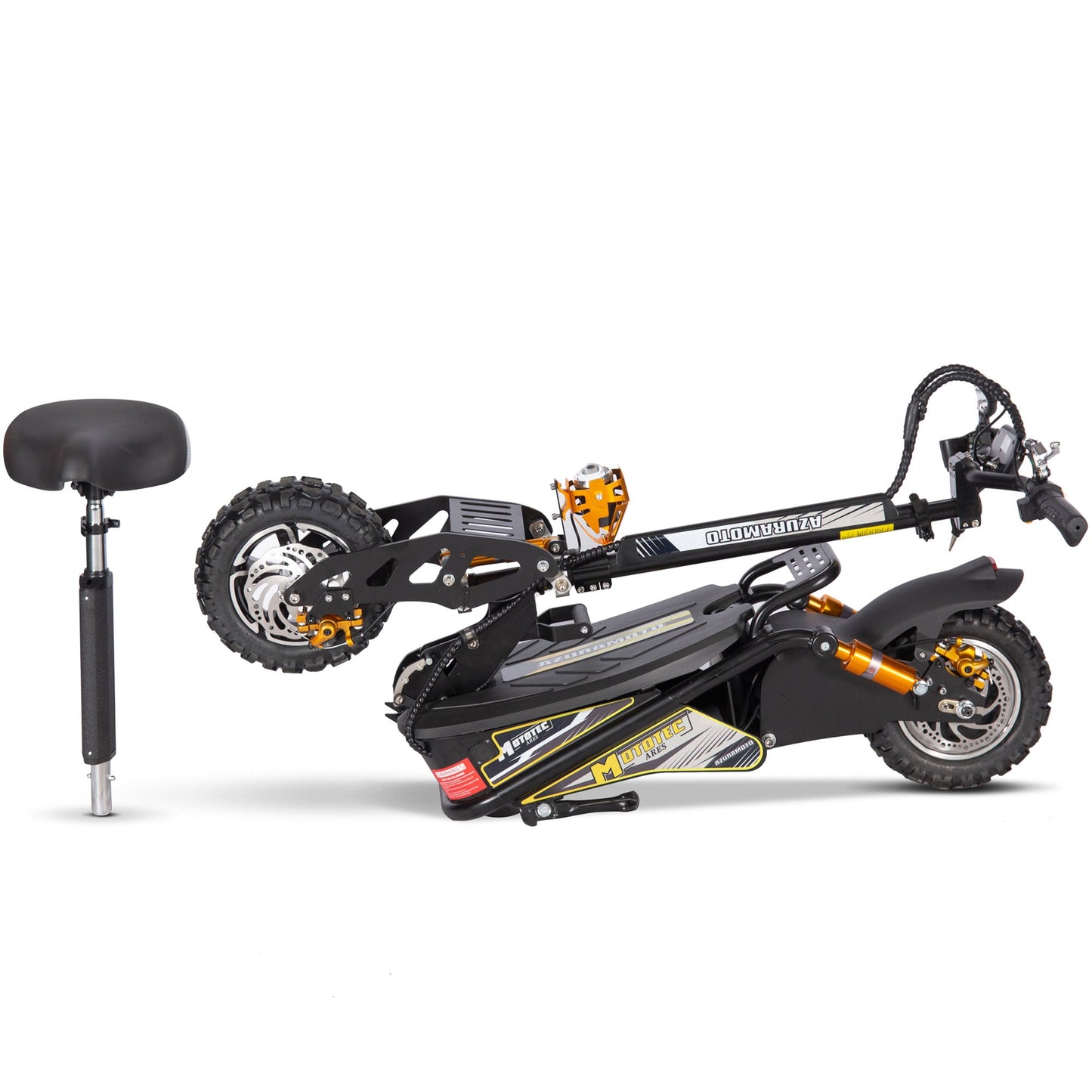 MotoTec | Ares 48v 1600w Electric Scooter