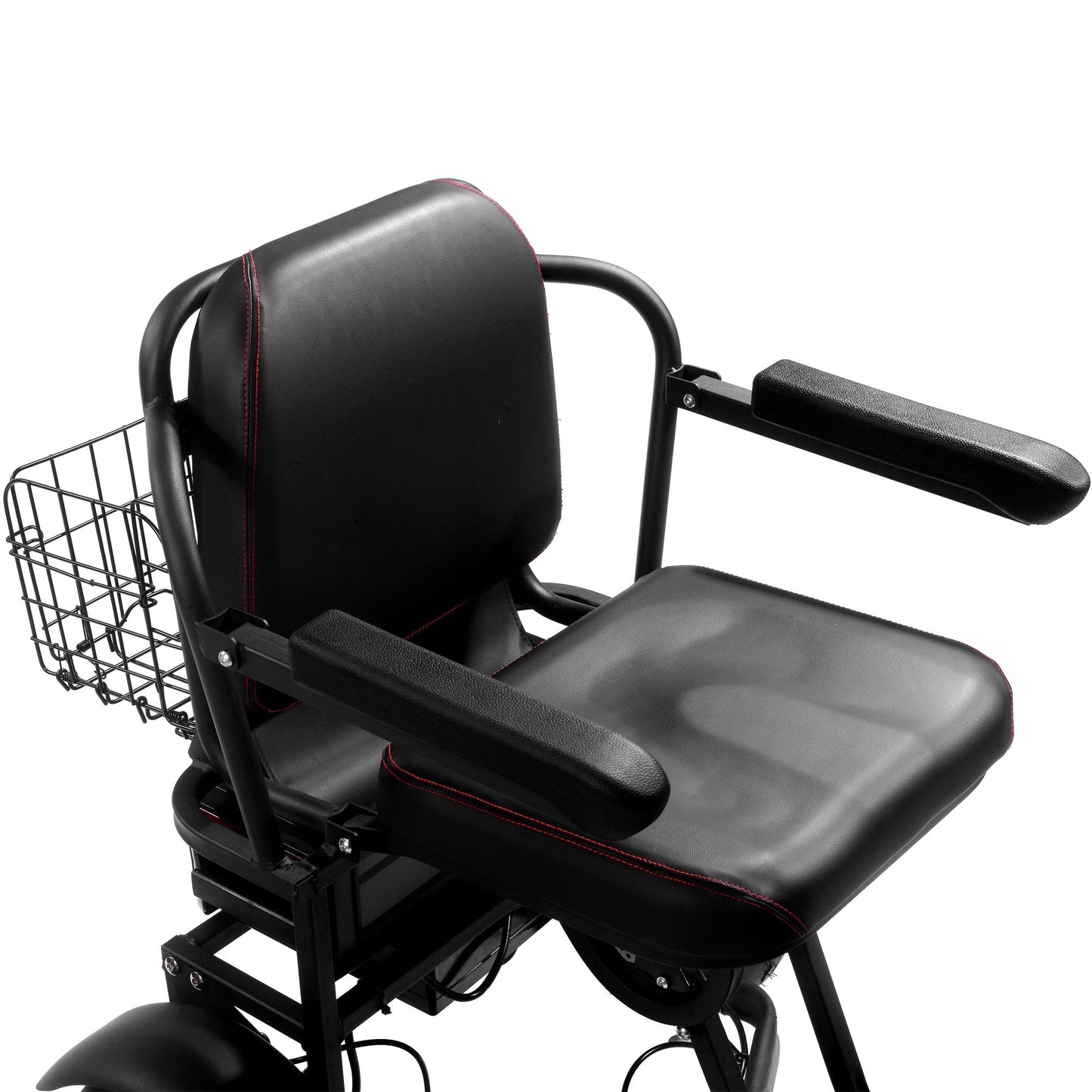 MotoTec | Folding Mobility Electric Trike 48v 1000w Dual Motor Lithium Black