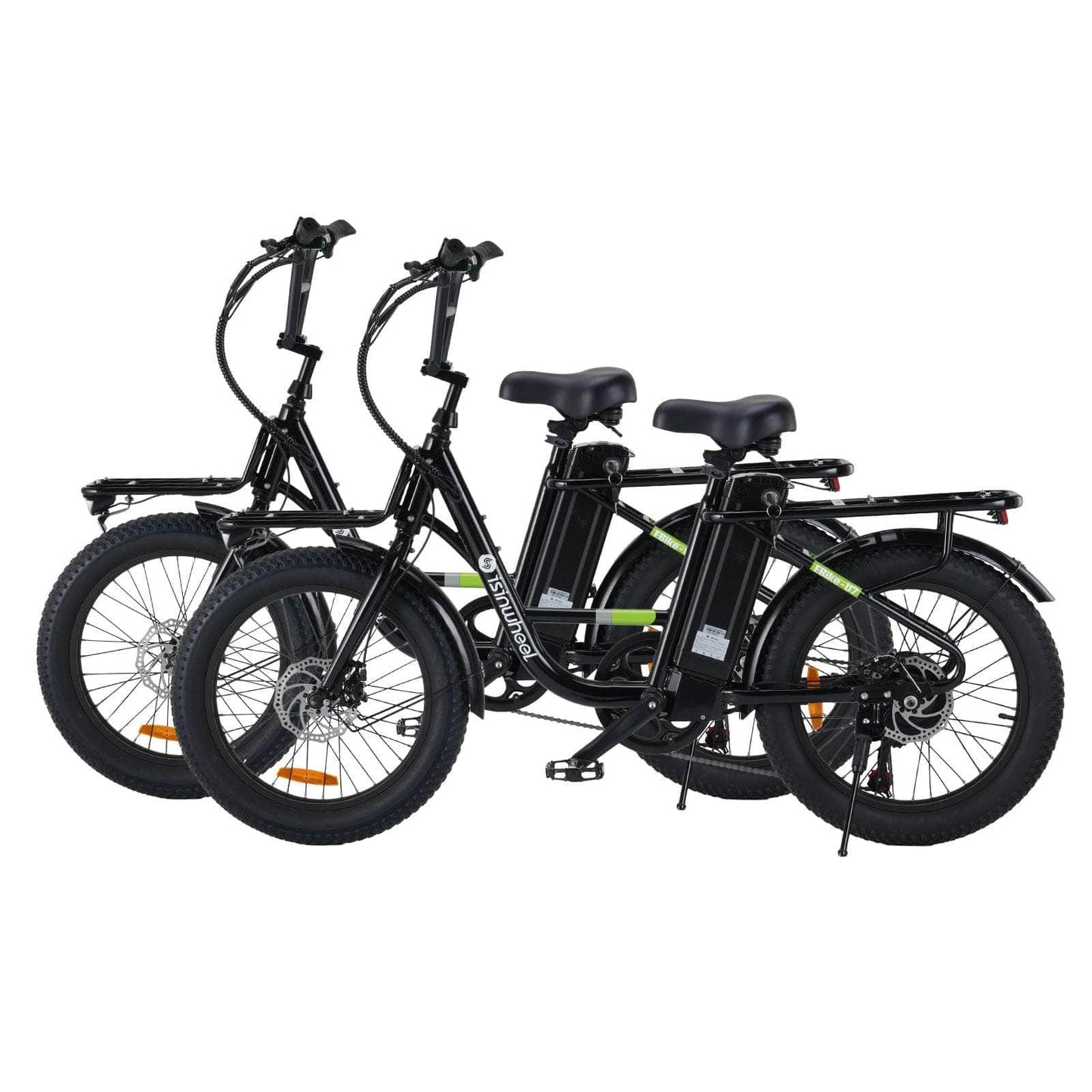 isinwheel U7 500W Electric Cargo Bike - 48V 10.4Ah Battery 7 Speed - 100% Financing Available!