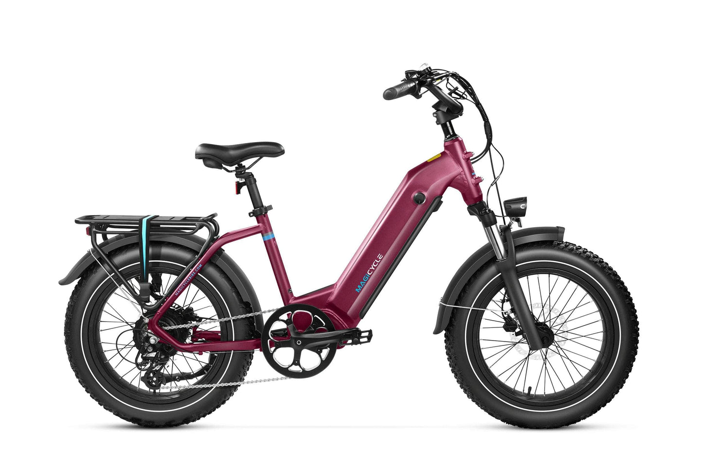 Magicycle Ocelot Pro Long Range Step-Thru Fat Tire Electric Bike - 52V, 20Ah, 750W/1500W peak, Hydraulic Disc Brakes, 120 mile range - 100% Financing Available!