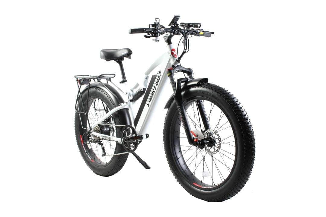 X-Treme Rocky Road 48 Volt 17Ah 500W Hub Motor Fat Tire Electric Mountain Bike - 100% Financing Available!