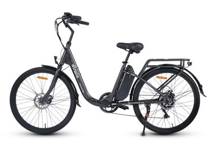 Dirwin Pacer X Electric Commuter Bike - 48V 13Ah 350W, Shimano 6 speed, Range upto 45 miles, 26" tires - 100% Financing Available!
