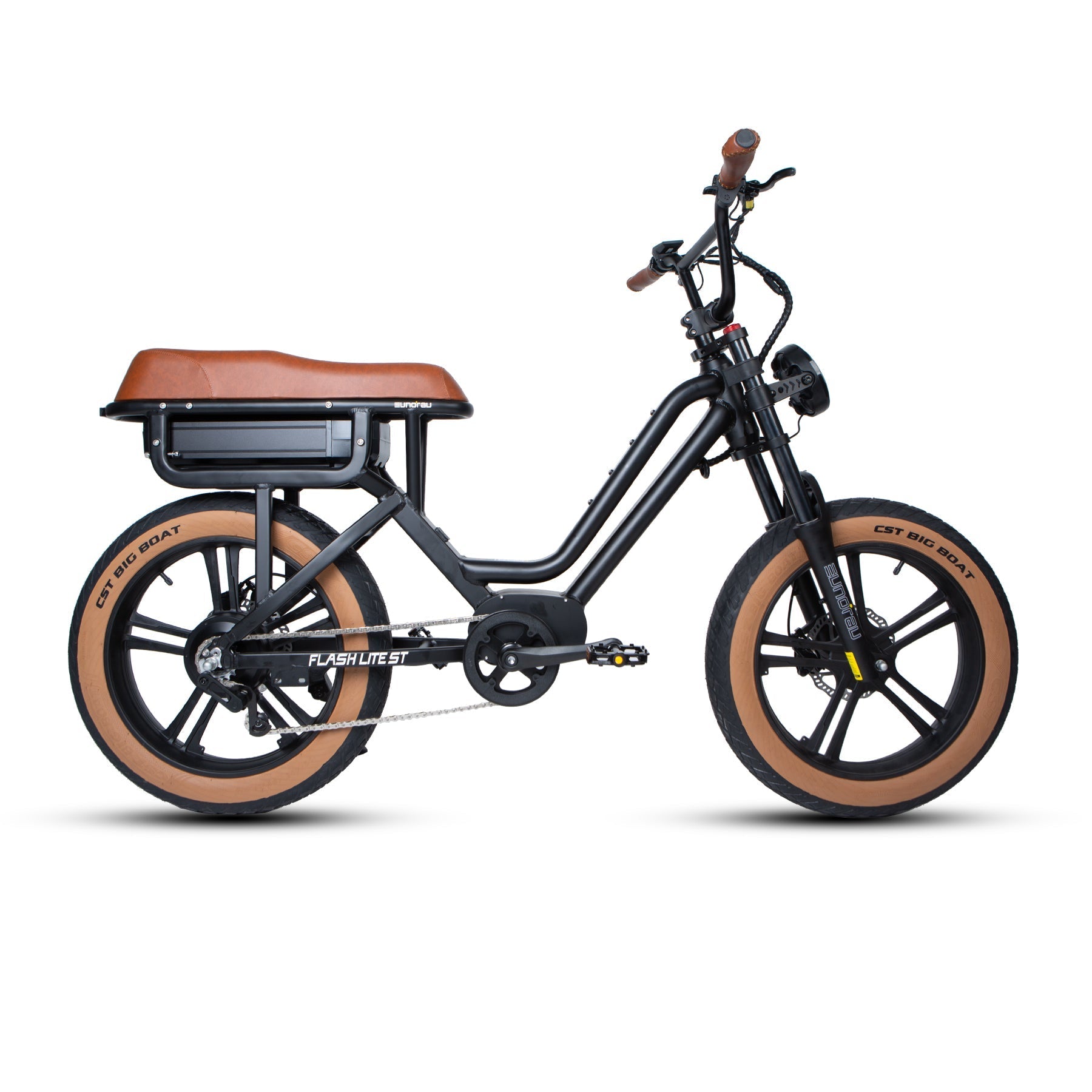 Eunorau Flash Lite ST 52V 750W 100 mile range - Fat Tire Electric Bicycle - 100% Financing Available!