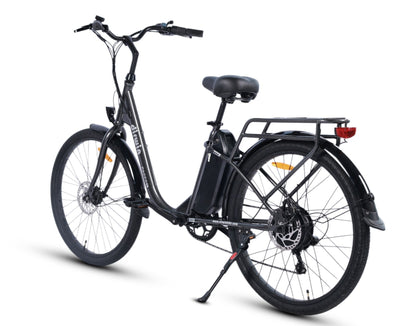 Dirwin Pacer X Electric Commuter Bike - 48V 13Ah 350W, Shimano 6 speed, Range upto 45 miles, 26" tires - 100% Financing Available!