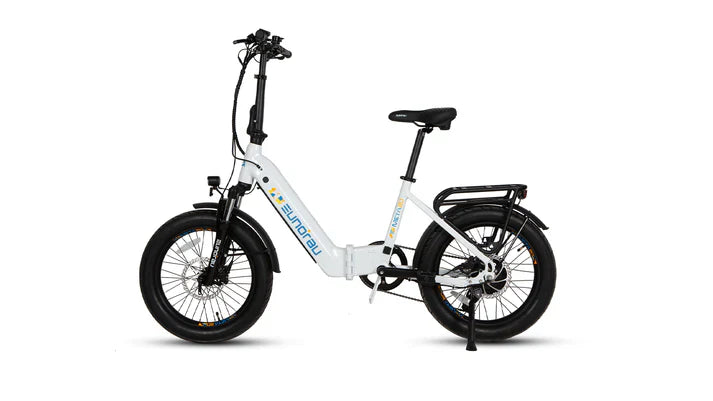 Eunorau META20 1.0 Fat Tire Step-Thru Folding Electric Bike 48V/500W hub motor, range up to 100 miles optional second battery - 100% Financing Available!