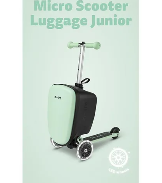 Micro Luggage Junior – Scooter with Built-In Suitcase Kids Age 2-5 years