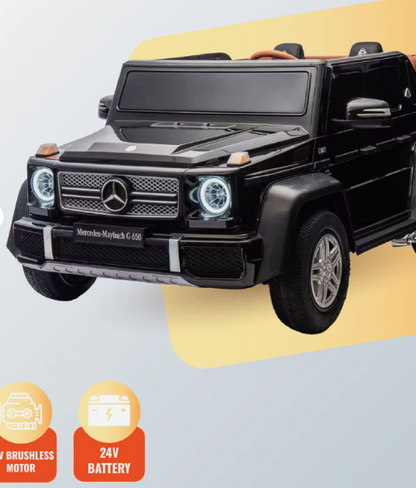 Kids Ride-on 24V Mercedes Maybach G650 Brushless Motor