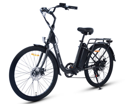 Dirwin Pacer X Electric Commuter Bike - 48V 13Ah 350W, Shimano 6 speed, Range upto 45 miles, 26" tires - 100% Financing Available!