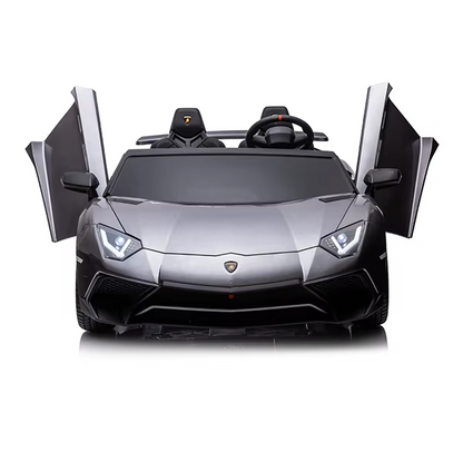 Licensed Lamborghini Aventador SV Big Luxury Electric Car 24v Adult-Double Child Age 2-14