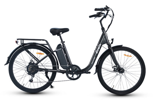 Dirwin Pacer X Electric Commuter Bike - 48V 13Ah 350W, Shimano 6 speed, Range upto 45 miles, 26" tires - 100% Financing Available!