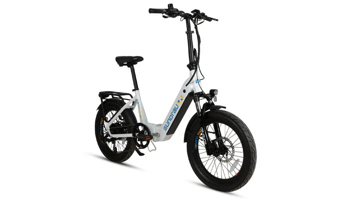 Eunorau META20 1.0 Fat Tire Step-Thru Folding Electric Bike 48V/500W hub motor, range up to 100 miles optional second battery - 100% Financing Available!