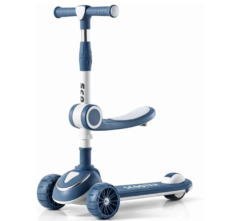 Kids’ Adventure Manual Scooter 2-in-1 Age 2-12 Years