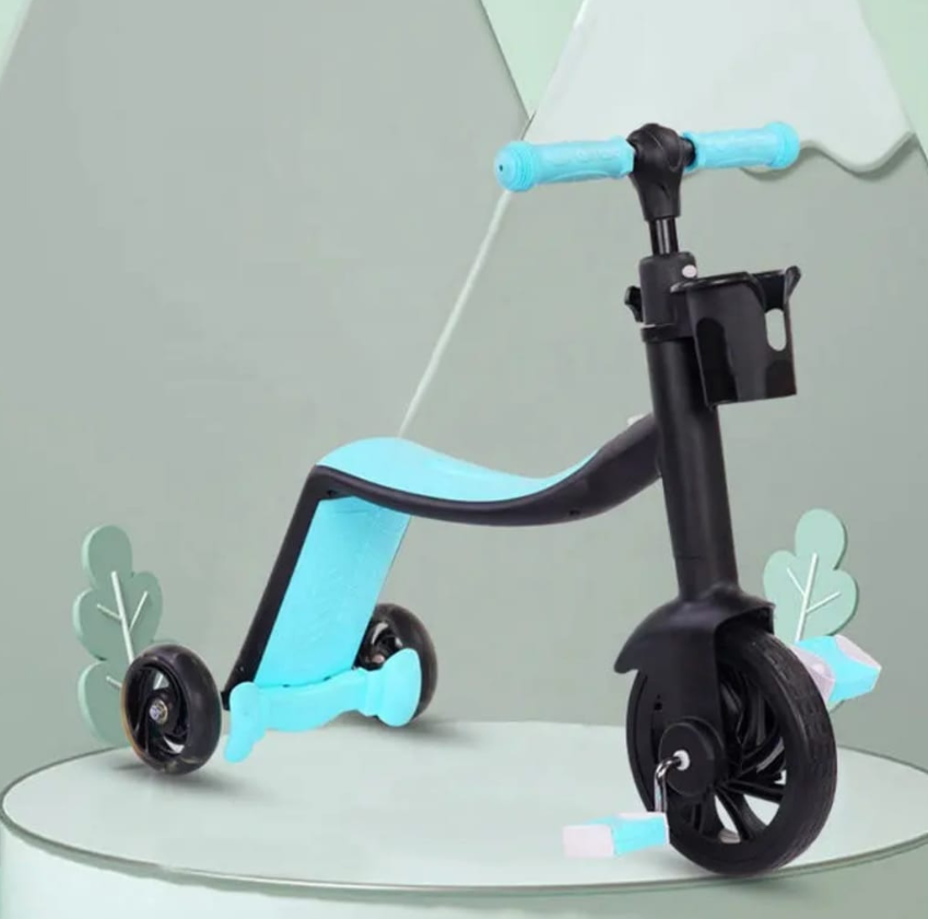 Kids 3-in-1 multifunctional scooter Age 1-6 Years