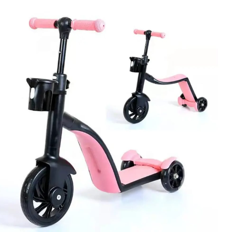 Kids 3-in-1 multifunctional scooter Age 1-6 Years