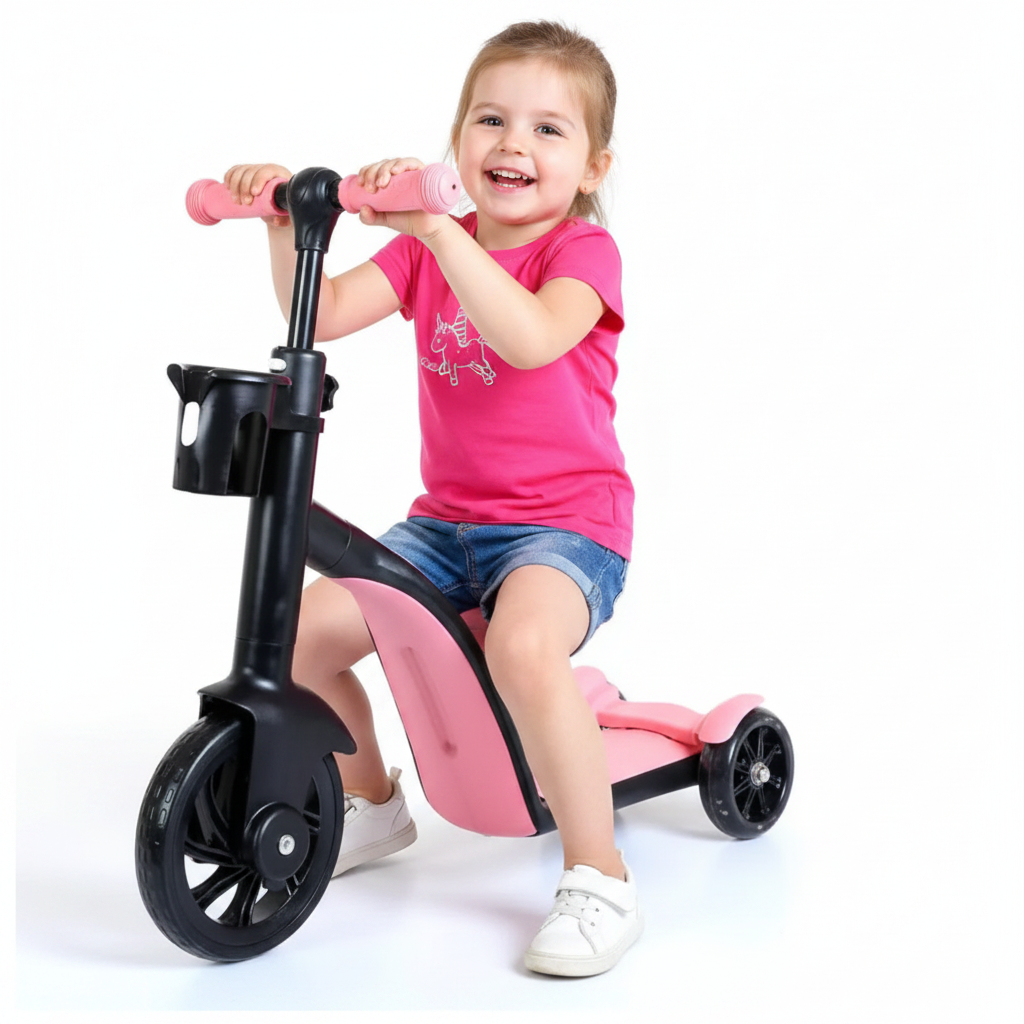 Kids 3-in-1 multifunctional scooter Age 1-6 Years