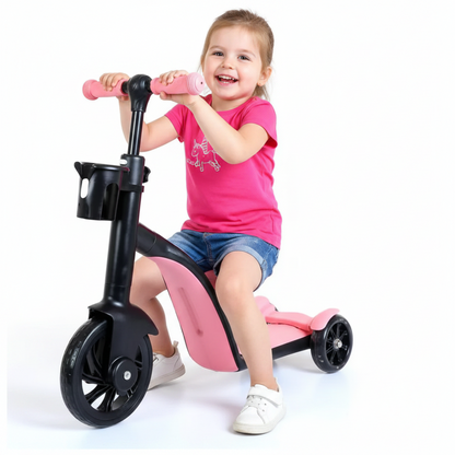 Kids 3-in-1 multifunctional scooter Age 1-6 Years