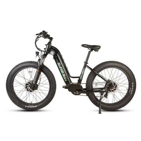 Eunorau FAT-AWD 3.0 Fat Tire Step-Thru Electric Bike 48V/500W+500W dual hub motor, range up to 80 miles - 100% Financing Available!