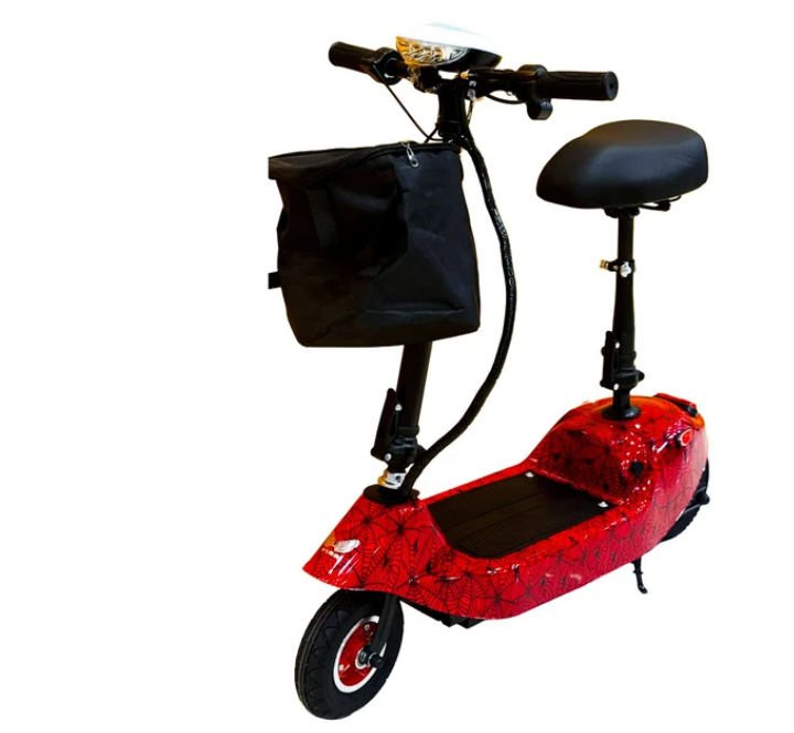 WINNER kids Foldable Electric Scooter with LCD Display, Adjustable Seat  7-14 years