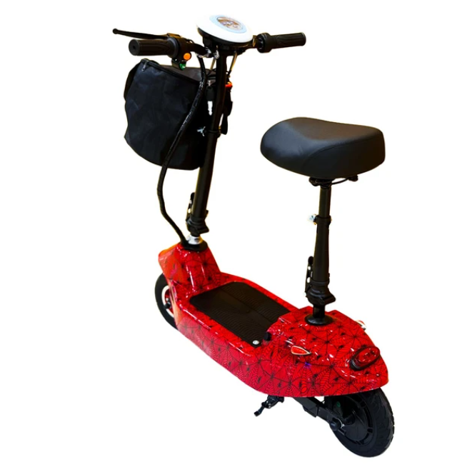WINNER kids Foldable Electric Scooter with LCD Display, Adjustable Seat  7-14 years