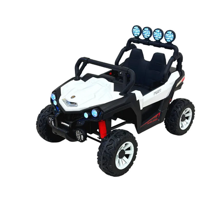 Kids Electric Ride-On UTV, Blue and Black Age 3-8 years