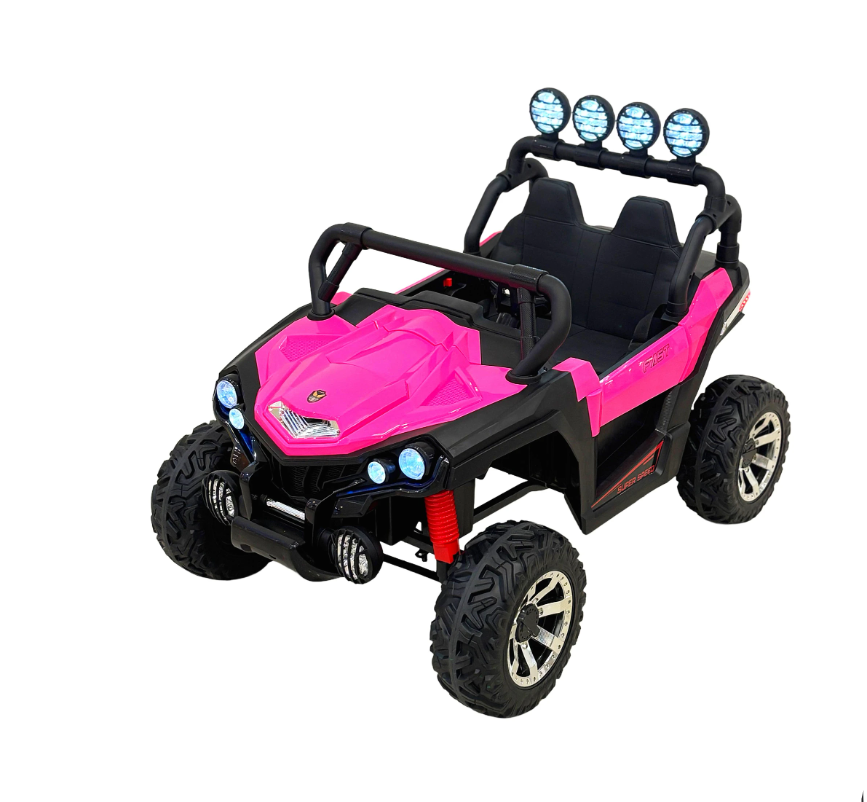 Kids Electric Ride-On UTV, Blue and Black Age 3-8 years