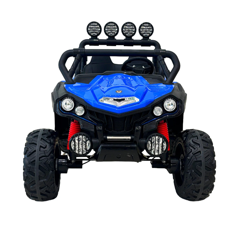 Kids Electric Ride-On UTV, Blue and Black Age 3-8 years