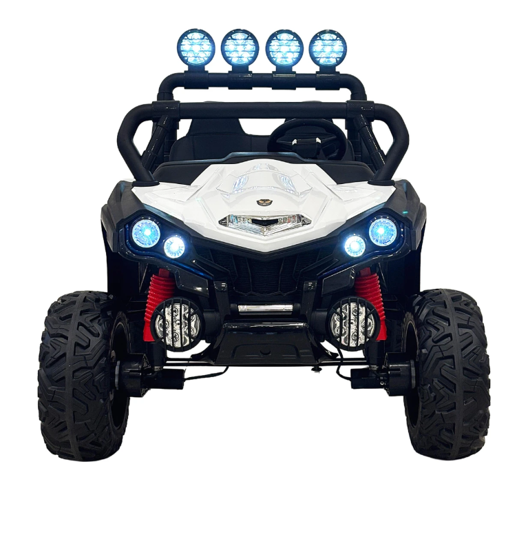 Kids Electric Ride-On UTV, Blue and Black Age 3-8 years