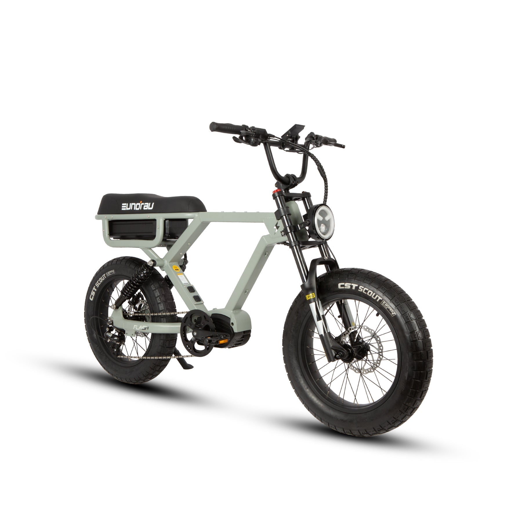Eunorau | Flash | FLSHLT2019GB2US - Moon Black Mid-drive