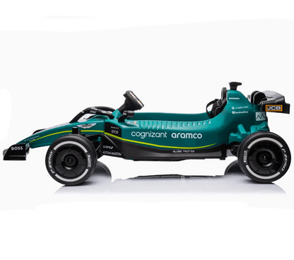 Aston Martin F1 Team 12v Go Kart V2 Age 3-8 Years