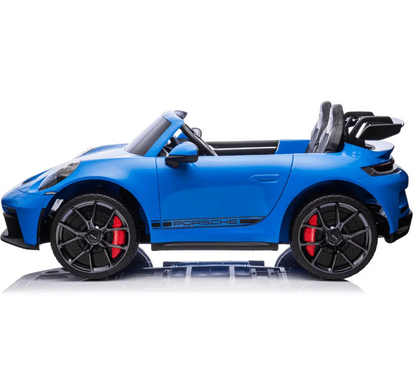 Porsche 911 Ride On 24V 4M Blue Kids Age 3-8 years