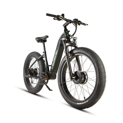 Eunorau FAT-AWD 3.0 Fat Tire Step-Thru Electric Bike 48V/500W+500W dual hub motor, range up to 80 miles - 100% Financing Available!