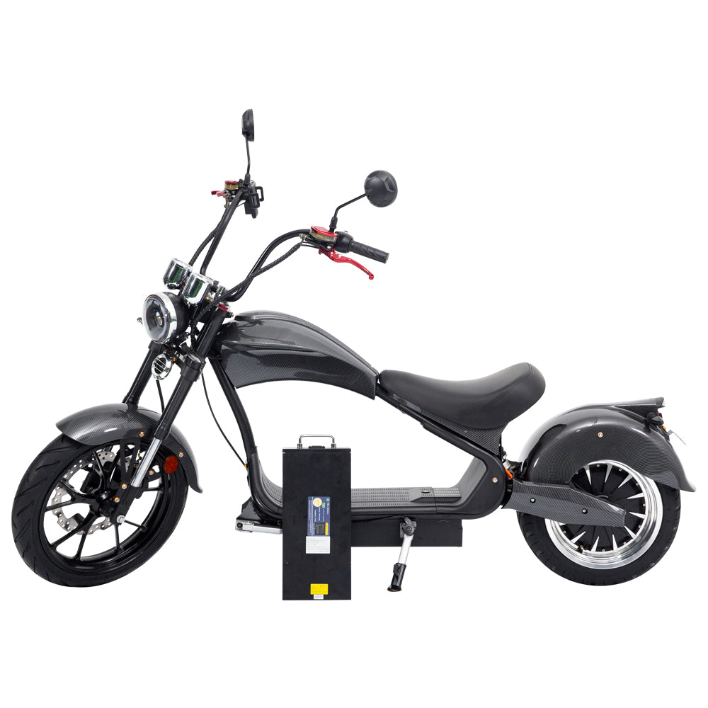 SoverSky | MH3 Fat Tire Chopper Scooter | 4000W 60V 40Ah
