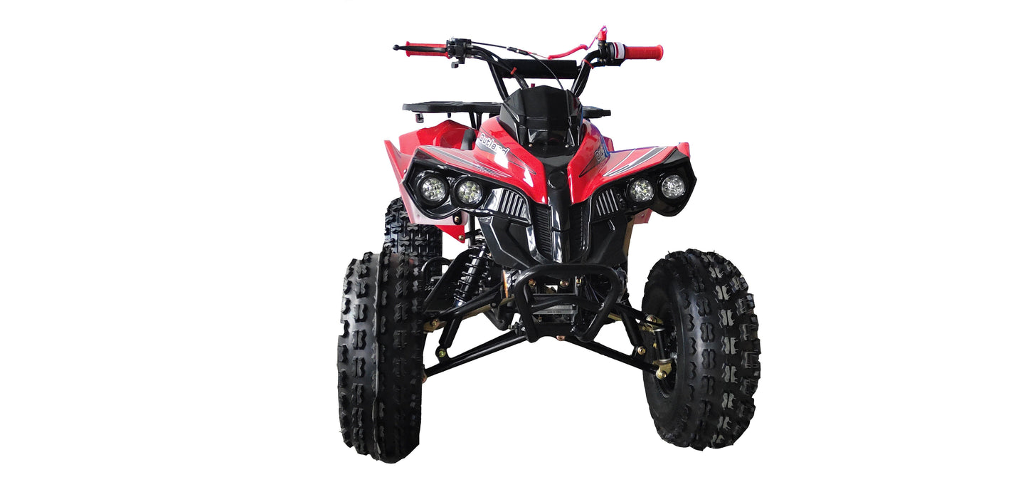 RPS Outlander 125 ATV  125cc Youth Mid Size, Automatic Trans, Bead Lock Style Rims with Free Battery Charge, up to $49 value