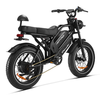 HappyRun | G70 Electric Cargo Bike 2000W Dual Battery, Long Range