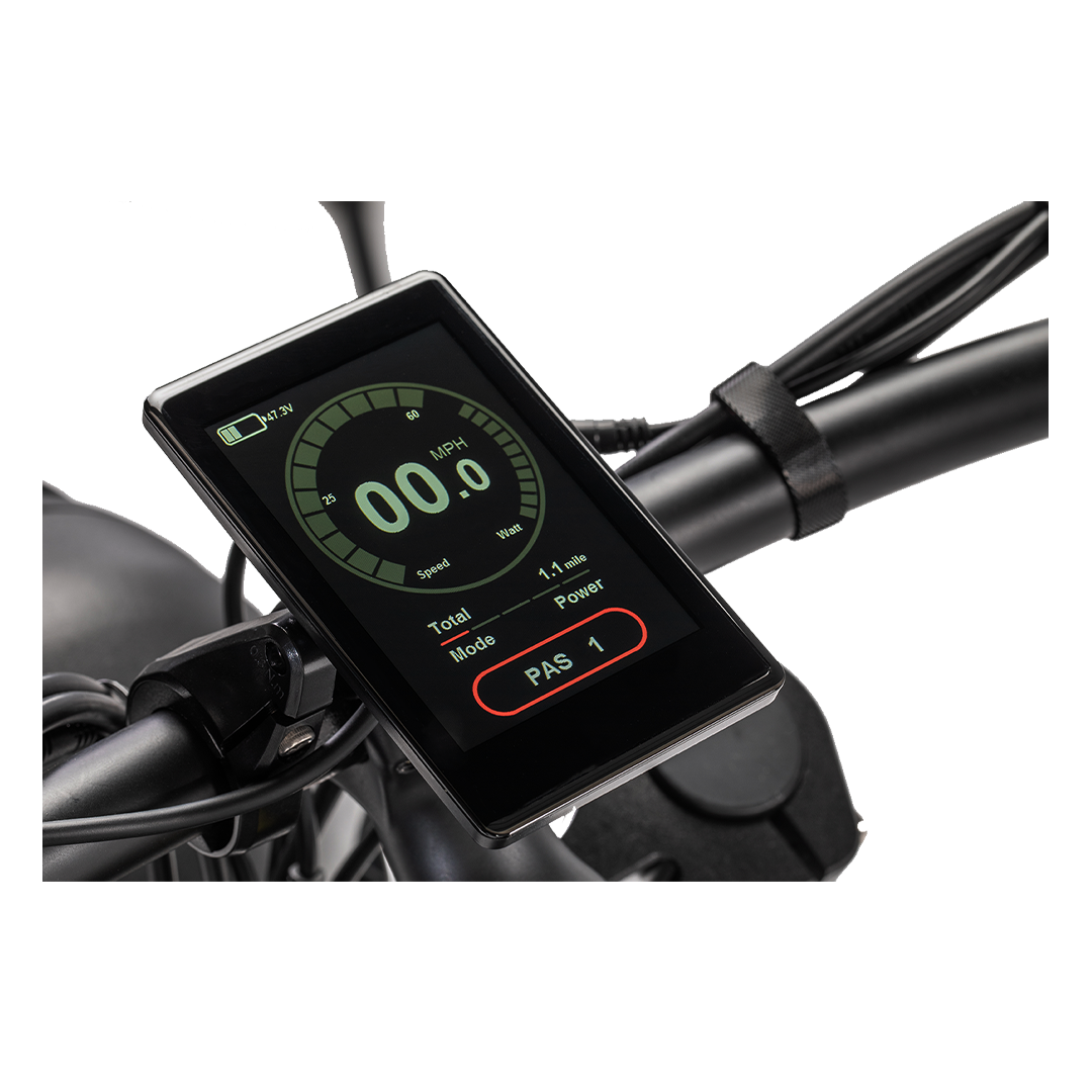 Revi Bikes Cheetah Fat‑Tire Electric Cafe Racer Bike 48v 17.5Ah 60 Mile Range 28mph - 100% Financing Available