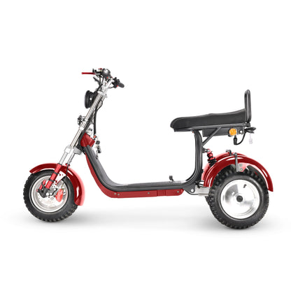 SoverSky | T7.4 Swinging Electric Trike | Dual 2000W 60V 40Ah