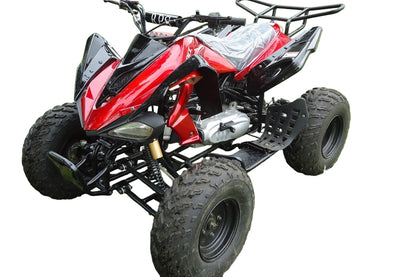 RPS Blizzard 200 Sport ATV - 200cc Full Size for Adults, Automatic with Reverse, 21-Inch Front Tires, with Free Battery Charge, up to $49 value