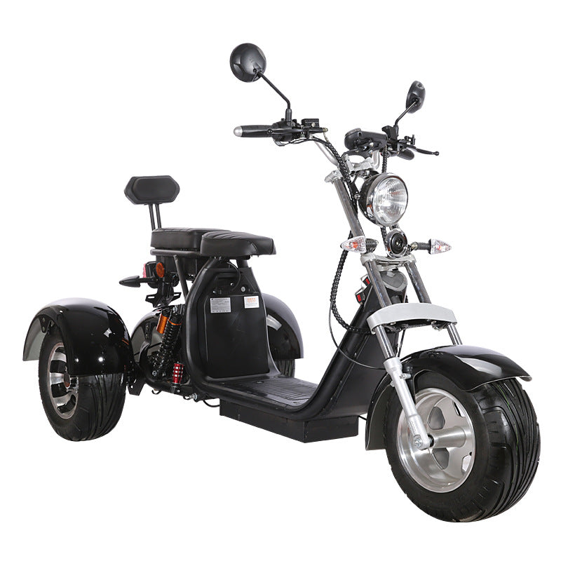 SoverSky | T7.1/T7.2 Electric Trike | 2000W 60V Dual Battery - Strip Black 20Ah