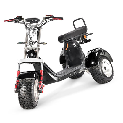 SoverSky | T7.4 Swinging Electric Trike | Dual 2000W 60V 40Ah
