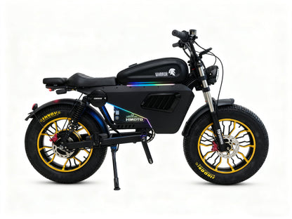 SoverSky | | Black Warrior Pro Electric Fat Tire Bike | 3000W 60V 50Ah