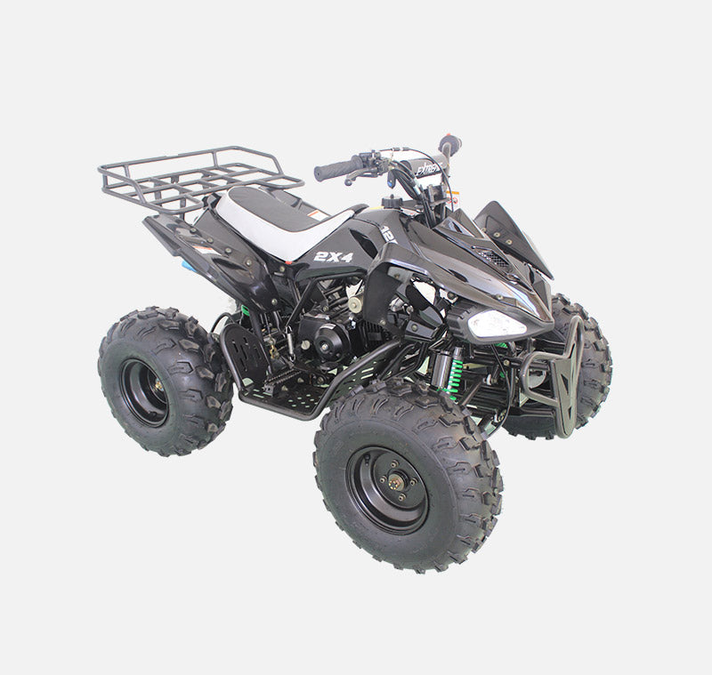 RPS Mars 125 JET 8 8" Steel Rim Sport Style ATV with Free Battery Charge, up to $49 value