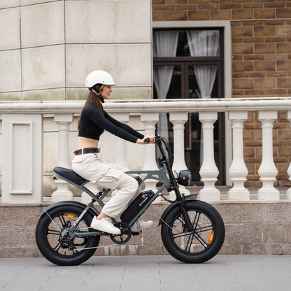 Cycrown CycHunter/CycHunter 2.0 -  48V 13Ah 1000W/1500W peak Class 3 Moped-Style Electric Bike - Full Suspension, Shimano 7-Speed - 100% Financing Available!