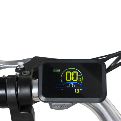 NAKTO CAMEL 2 Step-Thru 26" - 48V,  10Ah, 500W Hub Motor Electric Cruiser Bike - 100% Financing Available! White