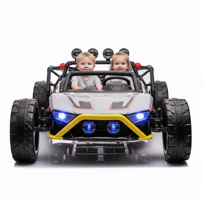 Super Slash Monster 2-Seater Electric Ride-On Car for Kids Age 2-6 Years 12V