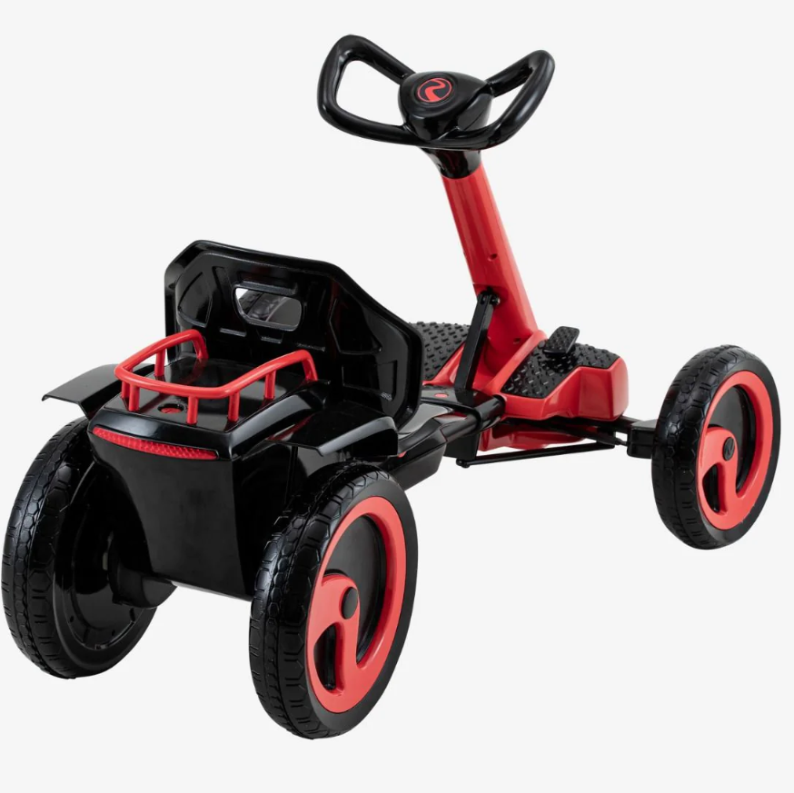 Rollplay FLEX Kart XL – Foldable Electric Go-Kart for Kids Age 3+
